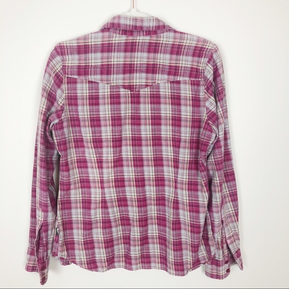 4/$25 THE NORTH FACE Plaid Button Down Shirt - Picture 3 of 7
